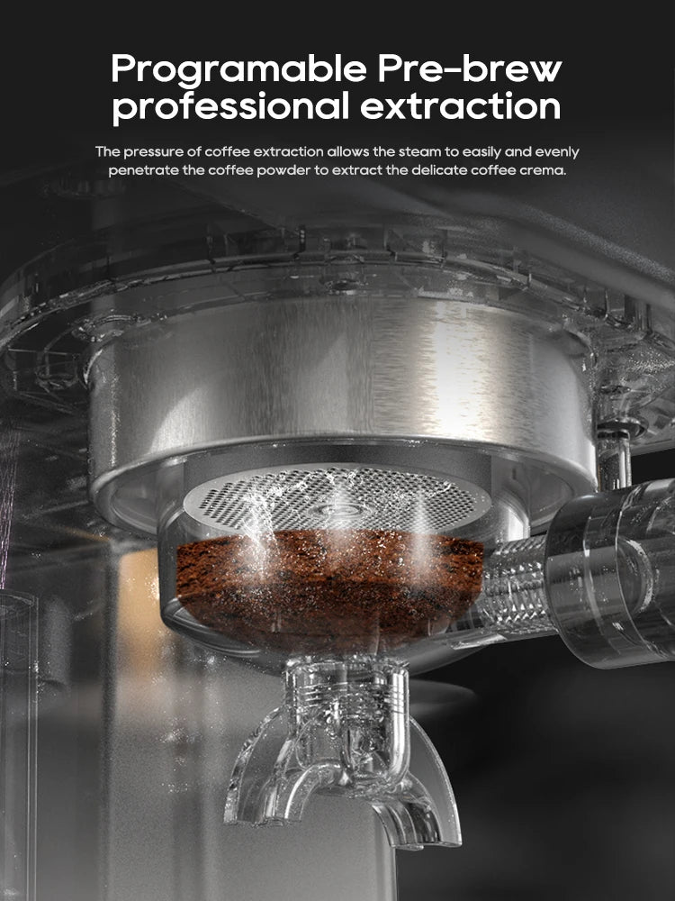 HiBREW H10A Black Espresso Machine