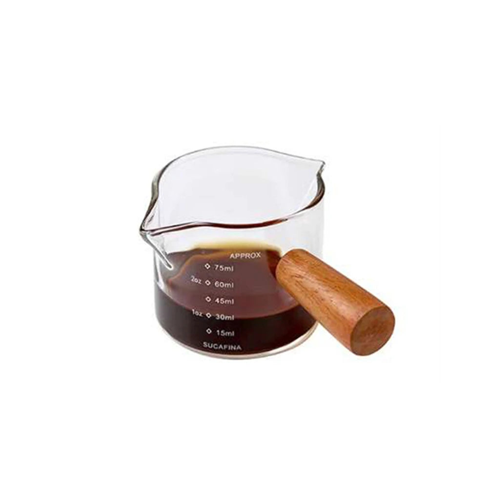 Glass measuring cup 75ml