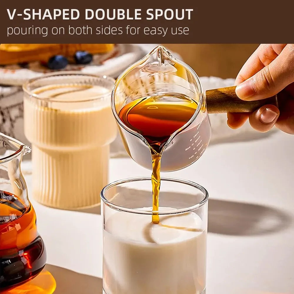 Glass measuring cup 75ml